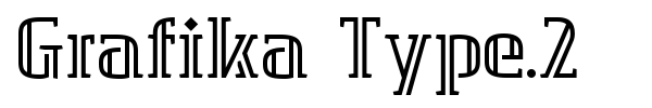 Grafika Type.2 font preview